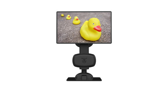 Dispositivo de ejercicios para el cuello negro de elevación automática de pantalla LCD para aliviar el dolor de cuello