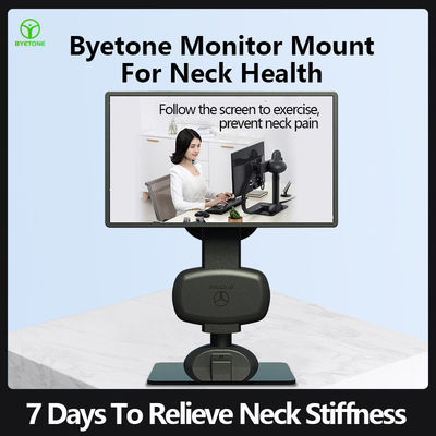 Ergonomía giratoria automática del soporte del monitor para aliviar tiesura del cuello