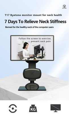 Alivie el monitor ajustable del dolor que el brazo coloca movimiento ergonómico de elevación lentamente
