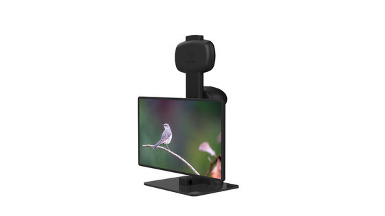 El soporte del monitor LCD de la tiesura del cuello contrapesa el brazo automático del eslabón giratorio para el monitor