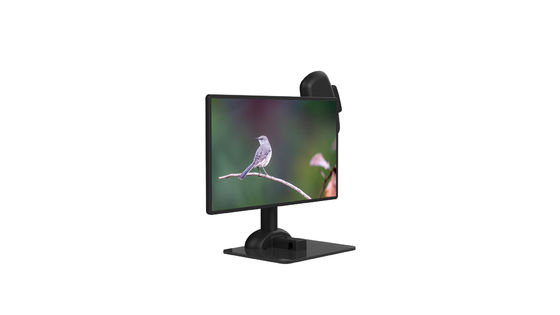 Brazo ergonómico del ordenador portátil del soporte único del monitor LCD de la rigidez de la espina dorsal