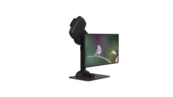 Eslabón giratorio de elevación del soporte eléctrico del monitor LCD de la rigidez del cuello automático