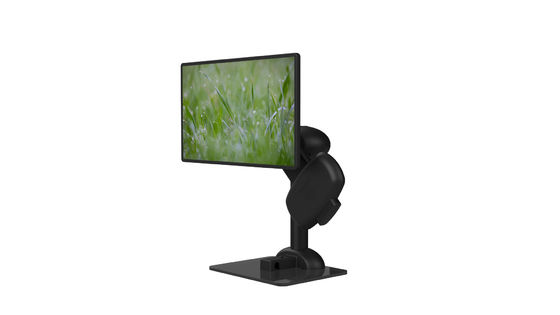 Diseño perezoso ergonómico del monitor de la tiesura del cuello del soporte profesional del escritorio