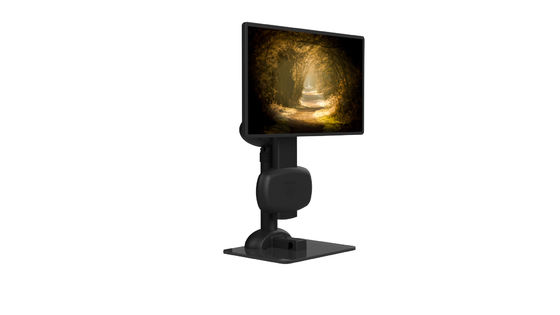 Soporte ajustable 1.0W de la ayuda del ordenador portátil de la altura del negro del CE ISO con los cojines antideslizantes