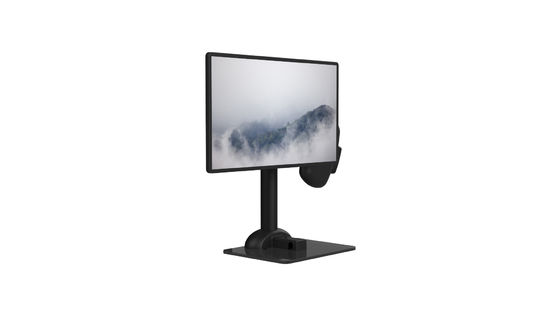Rotación eléctrica del monitor del soporte ergonómico de la exhibición para aliviar tiesura