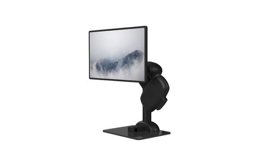 Movimiento de elevación automático del monitor de la exhibición del diseño perezoso único del soporte lentamente