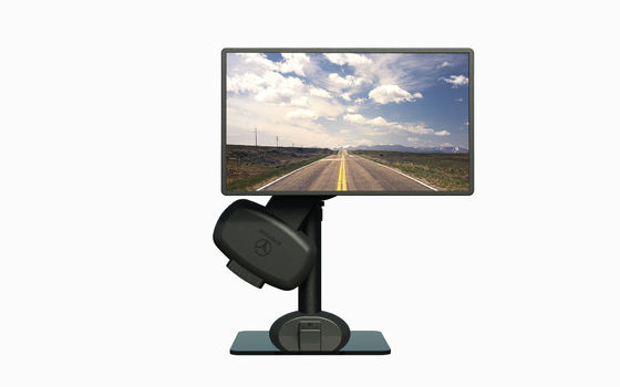 Monitore automático de elevación giratoria montaje brazalete para evitar el dolor de cuello