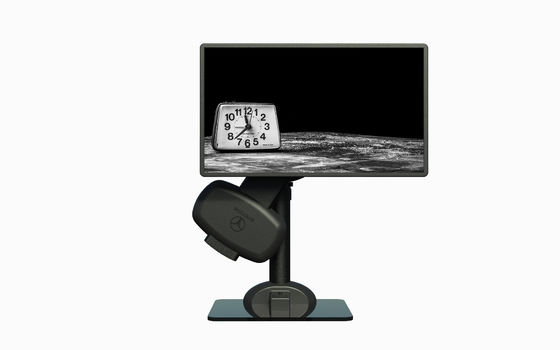 Automático de elevación rotativo monitor Laotop bracket para prevenir el dolor de cuello