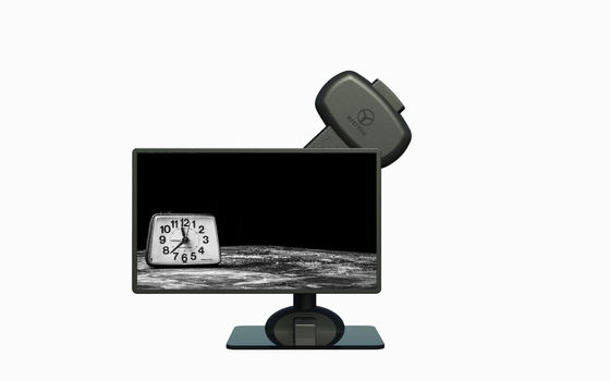 Apoyo para el brazo de la pantalla del monitor giratorio para aliviar el dolor de cuello