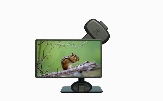 El montaje automático de montaje de monitoreo giratorio para aliviar el dolor de cuello