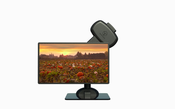 El montaje automático de montaje de monitoreo giratorio para aliviar el dolor de cuello