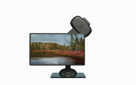 El montaje automático de elevación rotativo del monitor para aliviar el dolor de cuello