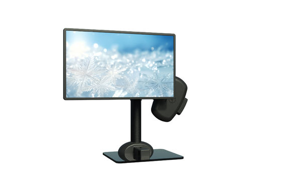 Automático de movimiento del monitor de PC portátil brazo de soporte para aliviar el dolor de cuello