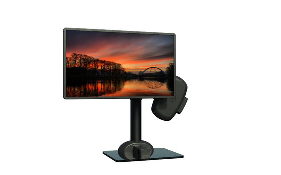 Automático de movimiento del monitor de PC portátil Stand brazo para aliviar el cuello rígido