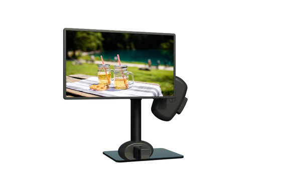 Motorizado de monitor de computadora portátil para aliviar el dolor de cuello