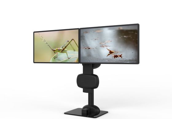 Elevadores eléctricos con doble monitor giratorio para aliviar la rigidez del cuello y la lumbar