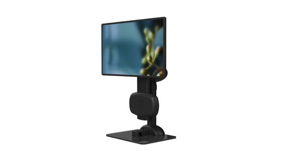 Eslabón giratorio giratorio eléctrico de elevación del soporte del monitor para la rigidez del cuello