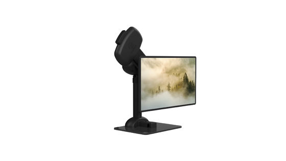 Ajustable automático giratorio del soporte del monitor del ordenador portátil para aliviar dolor de cuello