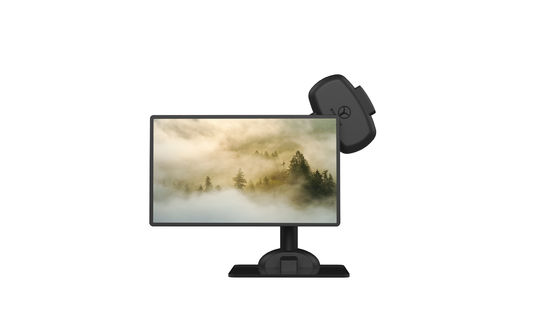 Rotación de elevación automática del monitor del soporte eléctrico del soporte para la salud del cuello