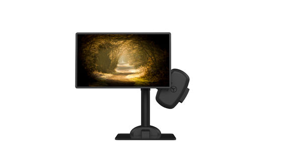 Soporte eléctrico del monitor del ordenador portátil que gira para aliviar dolor del hombro
