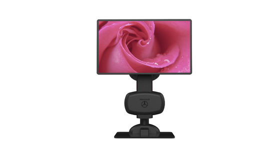 Matte Negro Cuello Instrumento de Terapia de la computadora portátil montado Monitor LCD para relajar la rigidez