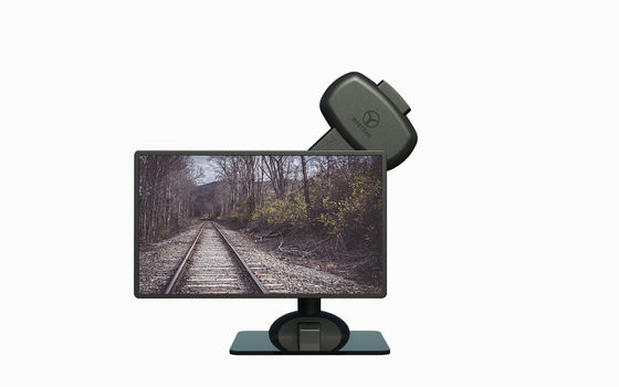 Elevación eléctrica de la pantalla del monitor giratorio para aliviar la rigidez del cuello