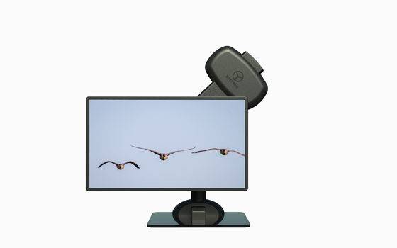 Monitoreo eléctrico de elevación giratorio de montaje brazo de soporte para aliviar el entumecimiento del cuello