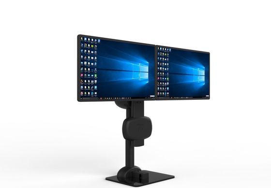 Elevadores eléctricos con doble monitor giratorio para aliviar la rigidez del cuello