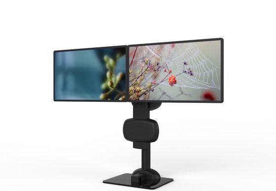 Elevadores eléctricos con doble monitor giratorio para aliviar la rigidez del cuello y la lumbar